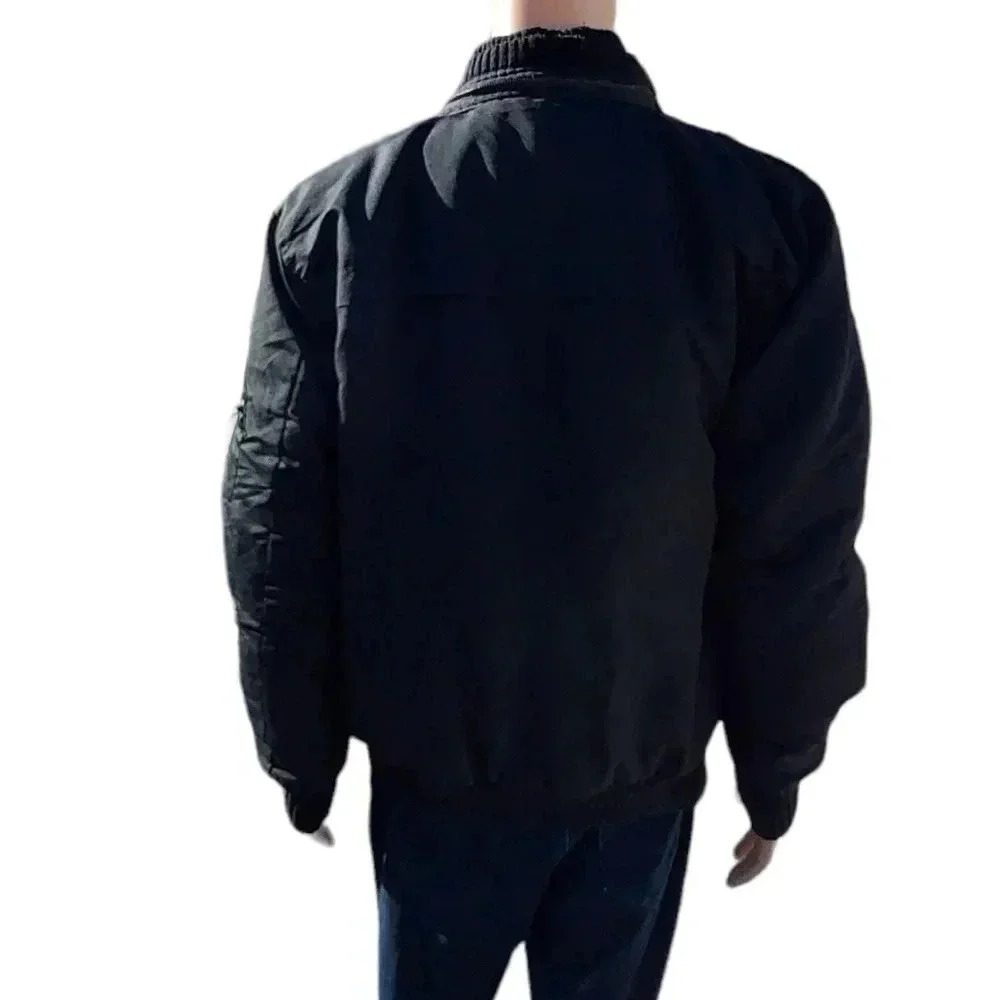 J. Whistler Waterproof Mens Bomber Jacket Size Large - Picture 2 of 10